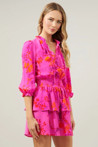 Floral Starla Mini Dress