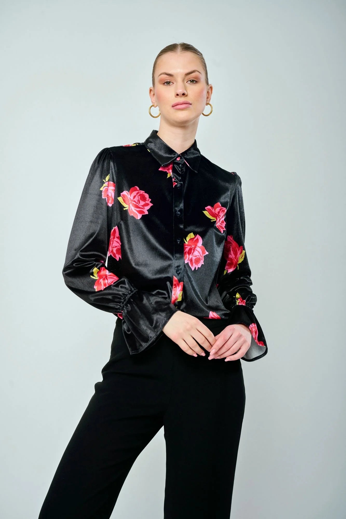 Flora Bea Velvet Jona Top