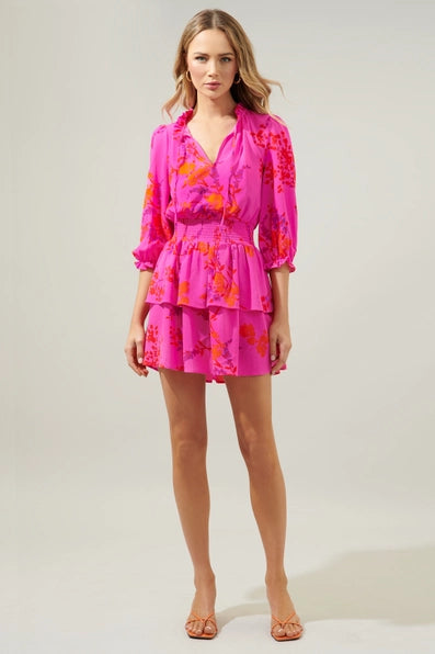 Floral Starla Mini Dress