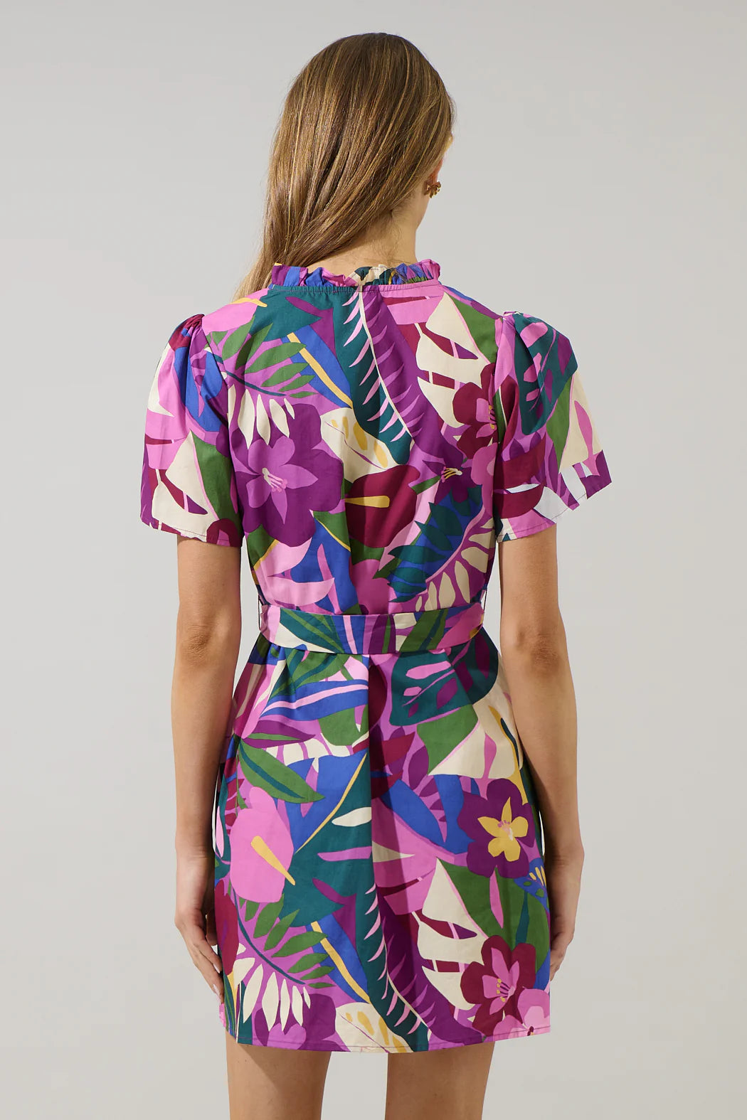 Emma Mini Dress - Blain Tropics