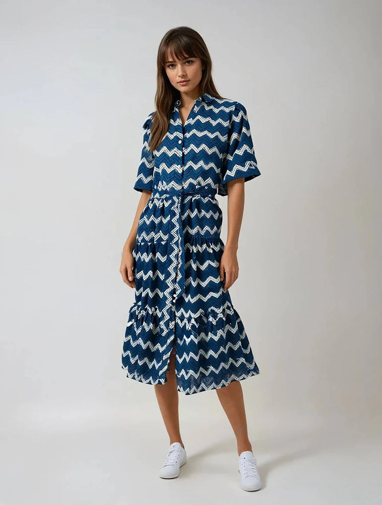 Indigo Dress - Blue