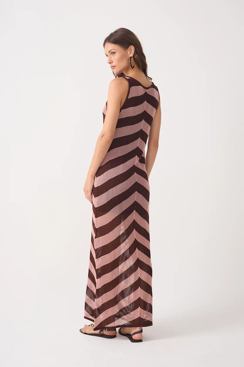 Tricot Stripe Maxi