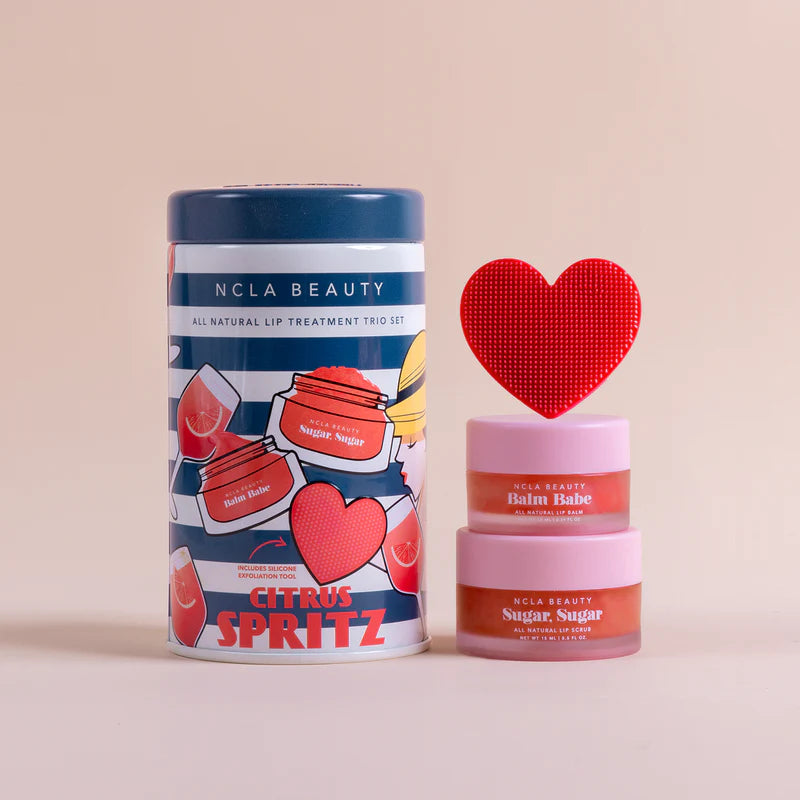 Citrus Spritz Lip Care Set & Lip Sbcrubber