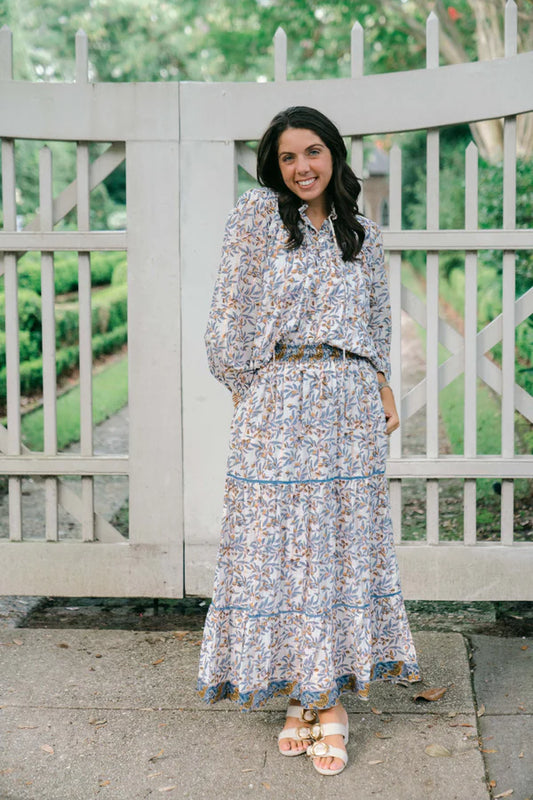 Lana Skirt - Gilded Branch