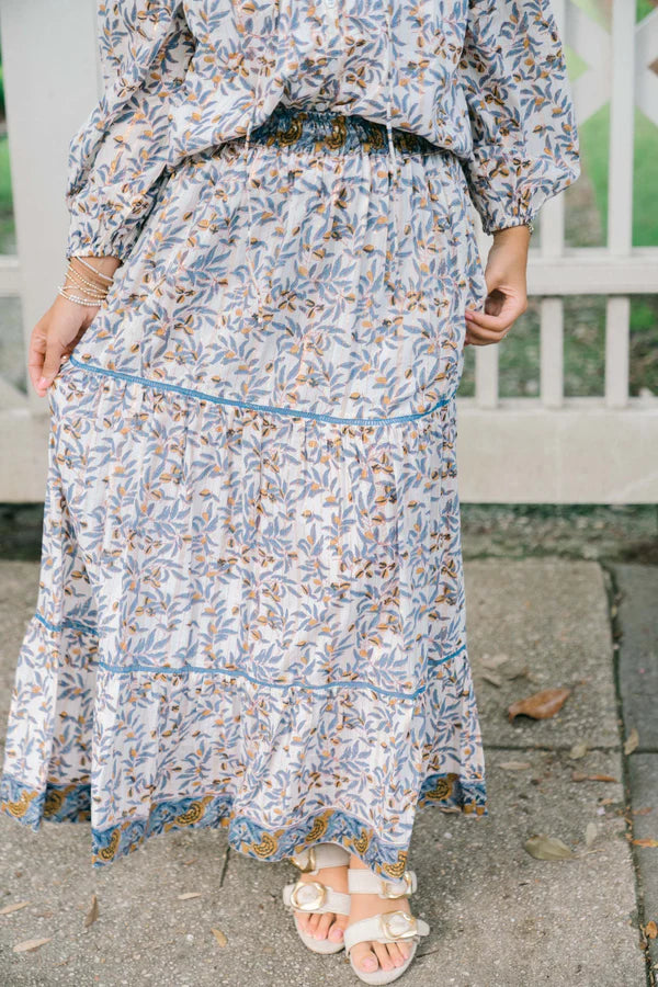 Lana Skirt - Gilded Branch
