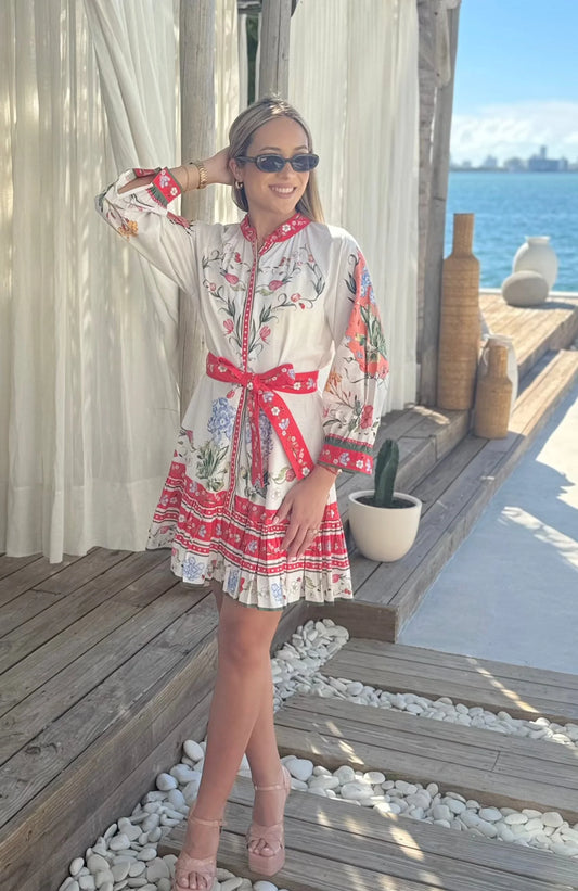 Malta Mini Dress - Soire Ivory