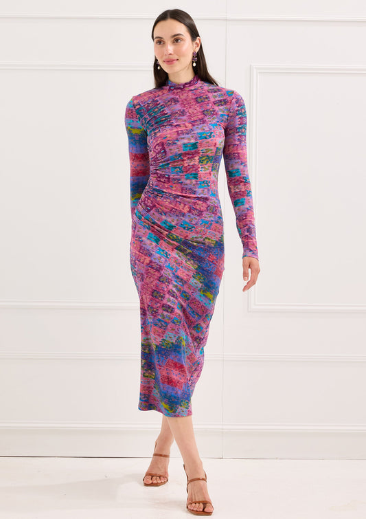 Alivia The Clara Dress in Sweet Dreams, front view