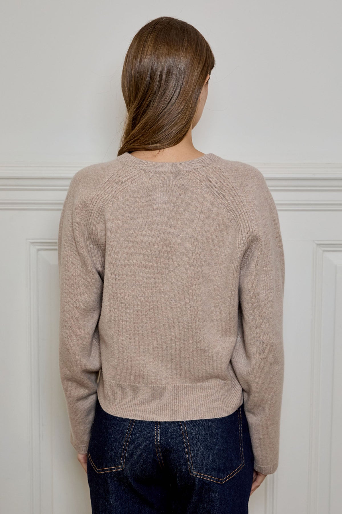 DH New York Viola Top in Truffle, alternate view 3