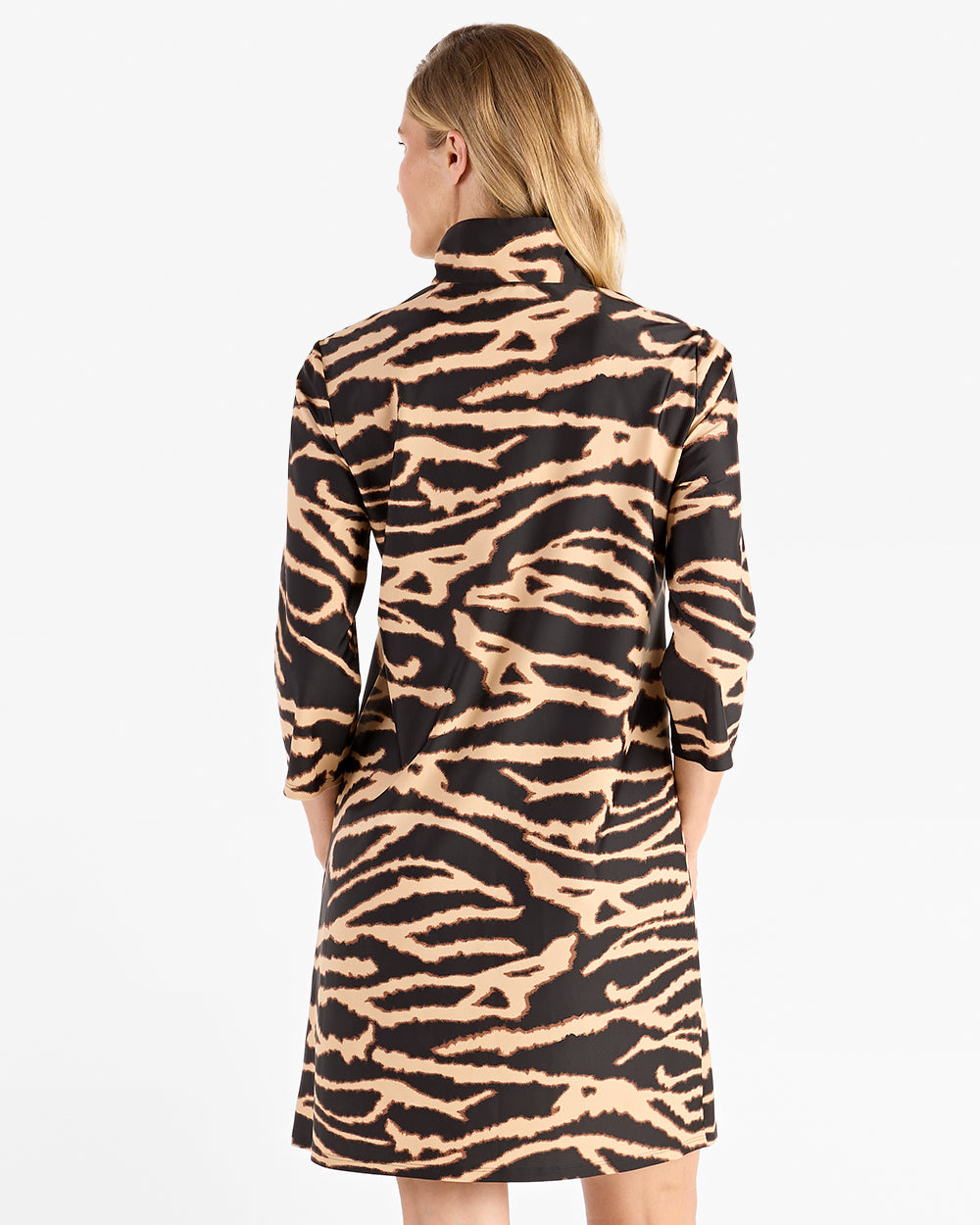 Jude Connally Britt dress in Modern Zebra Black, view 5