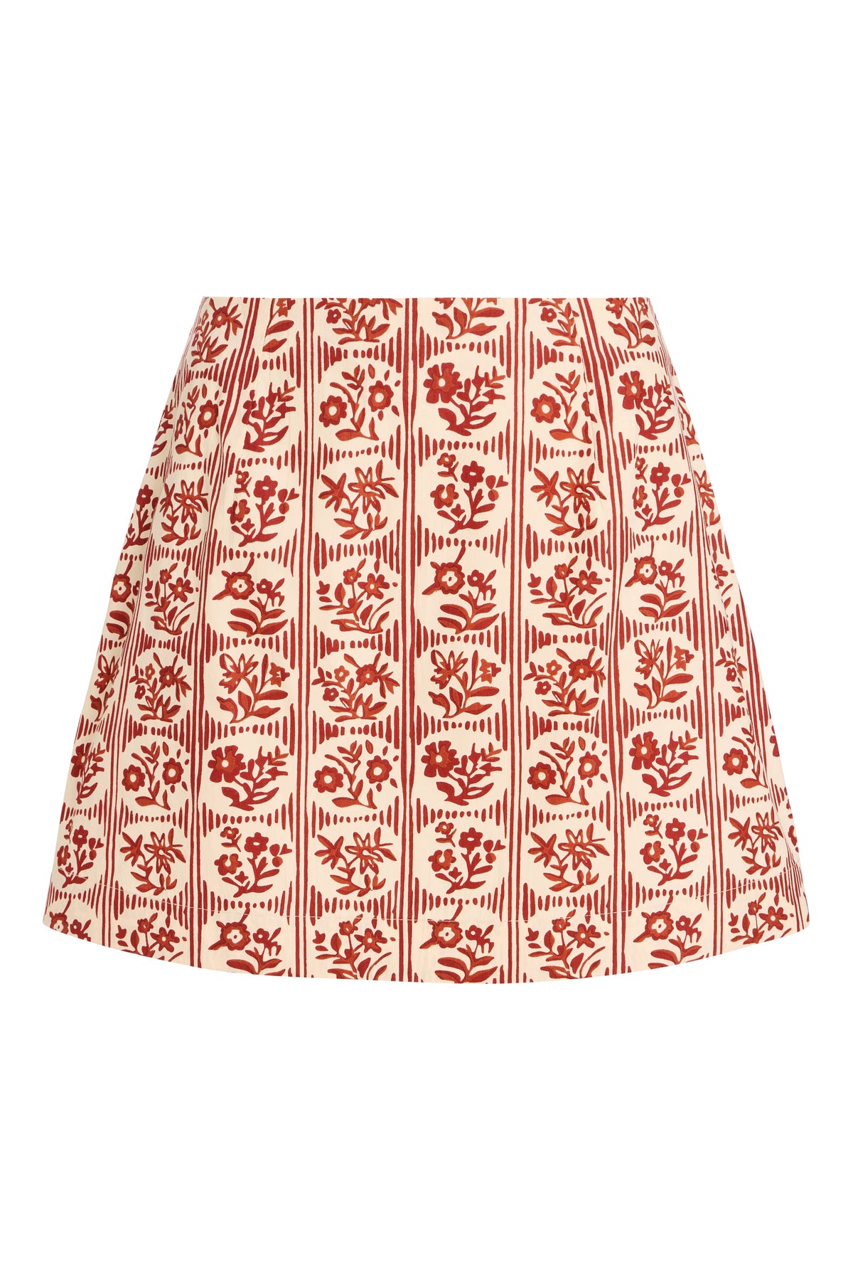 Livro The Mini Skirt in Brick Bloom, front view