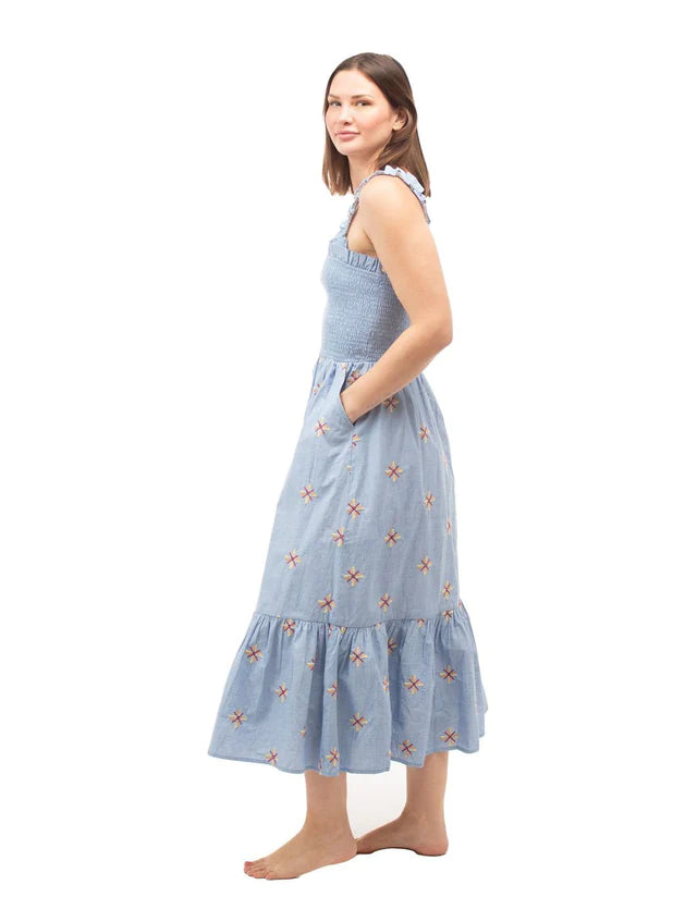 Beau & Ro Santa Fe Midi Dress
