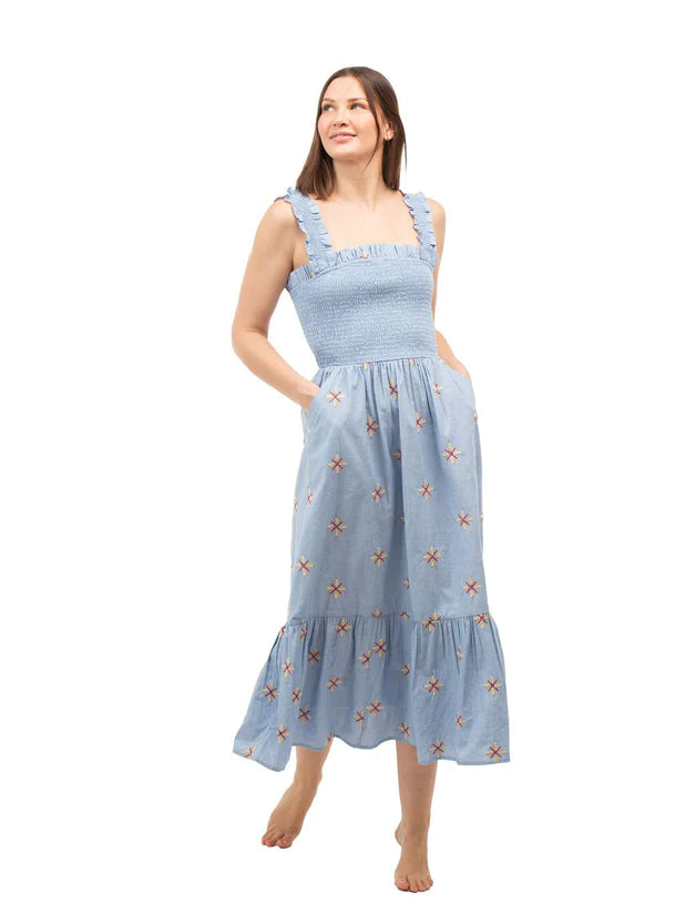 Beau & Ro Santa Fe Midi Dress